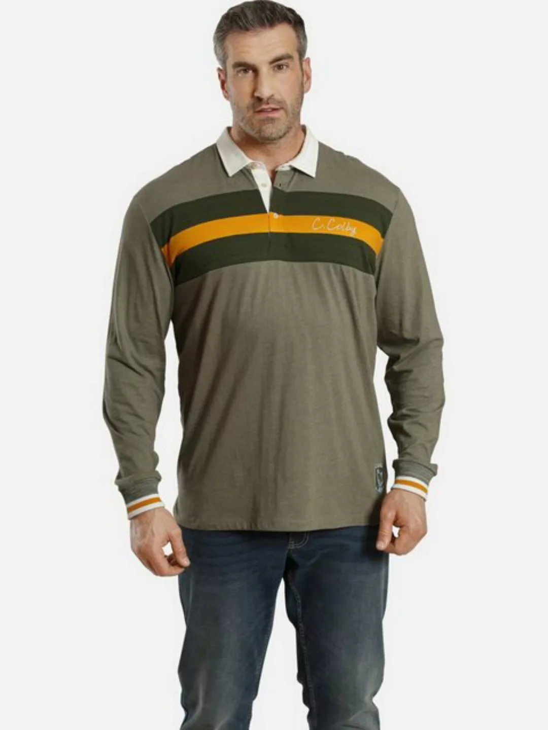 Charles Colby Sweatshirt EARL GARWY stylisch in Colour-Blocking günstig online kaufen