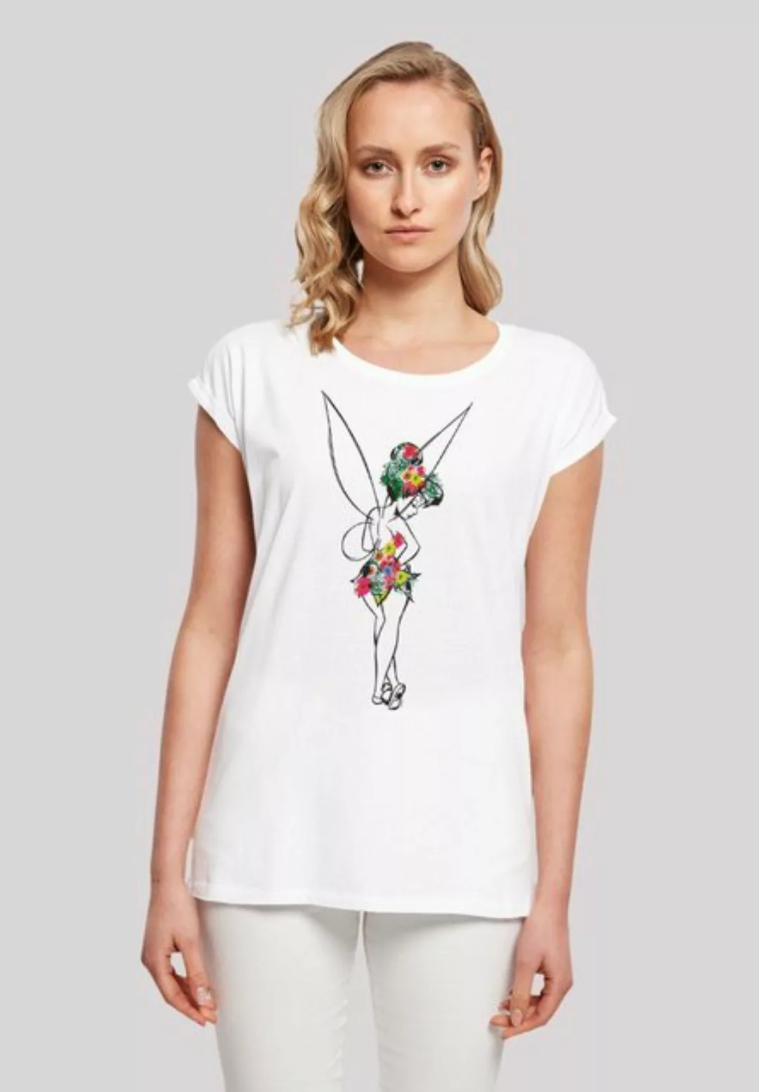 F4NT4STIC T-Shirt Disney Peter Pan Flower Power Premium Qualität günstig online kaufen