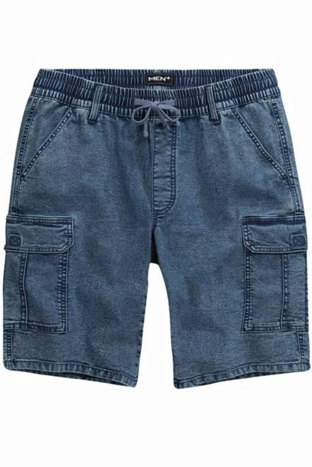 Men Plus Jeansbermudas Men+ Jeans-Cargobermuda bis 74 günstig online kaufen