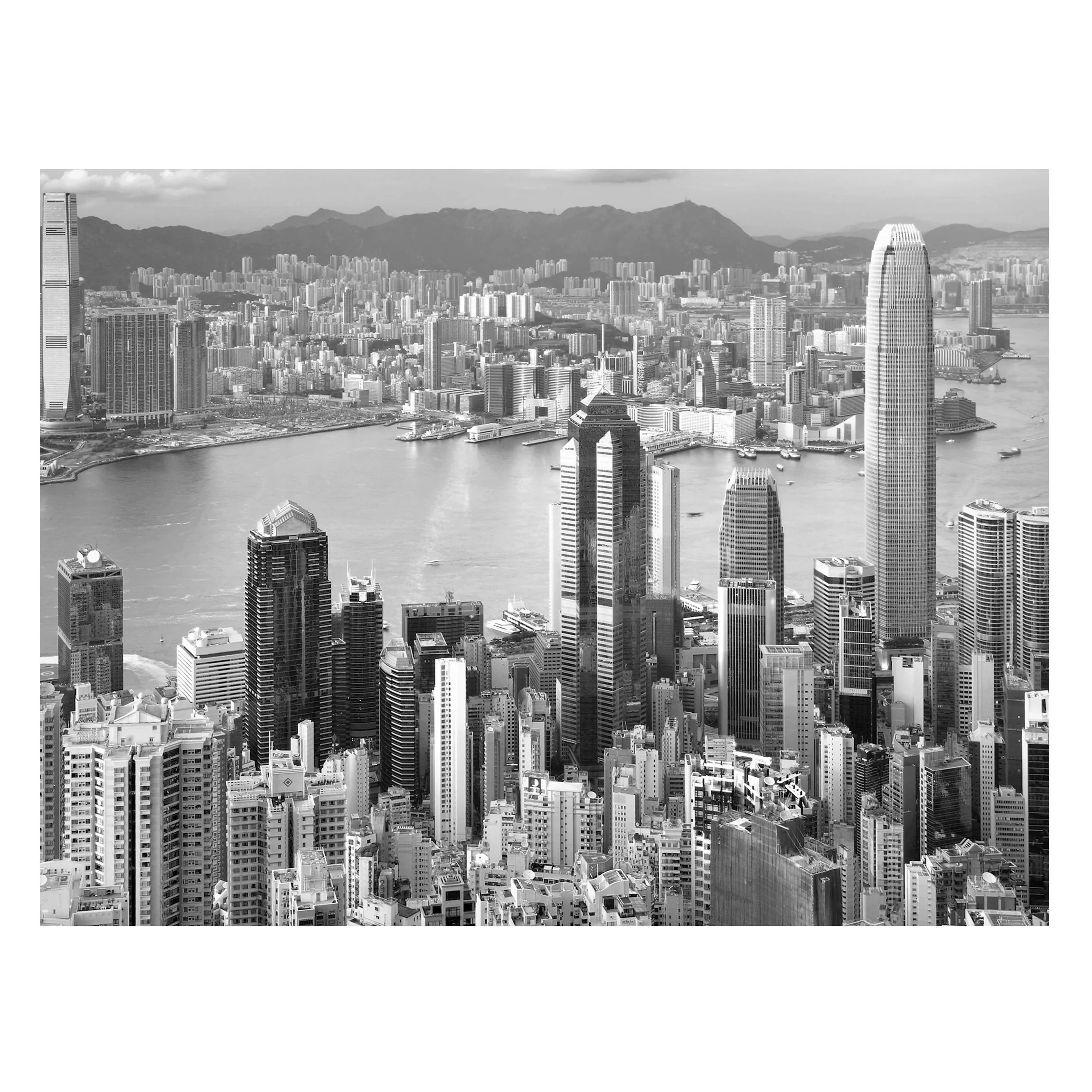 Magnettafel Architektur & Skyline - Querformat 4:3 Hongkong günstig online kaufen