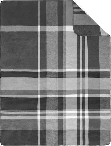 IBENA Wohndecke »Wohndecke Falkland«, mit zeitlosem Karo-Design günstig online kaufen