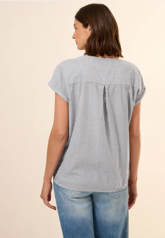 Seersucker Bluse günstig online kaufen