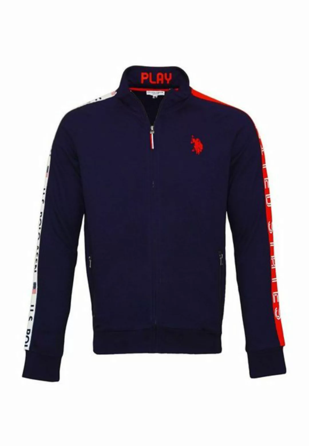 U.S. Polo Assn Sweatjacke Zipper Full Zip Sweatjacket (1-tlg) günstig online kaufen