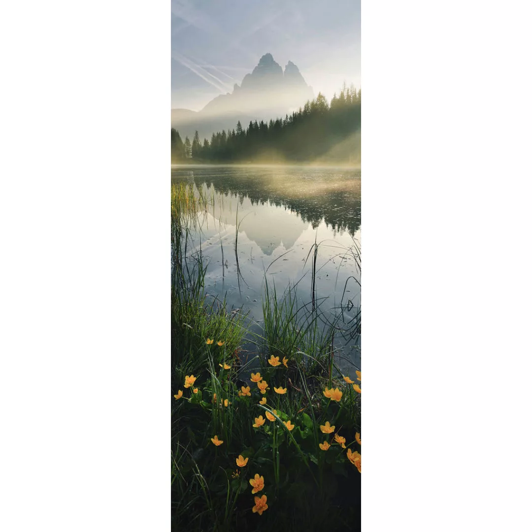 Komar Vliestapete »Digitaldruck Vlies - Morning Mist - Größe 100 x 280 cm«, günstig online kaufen