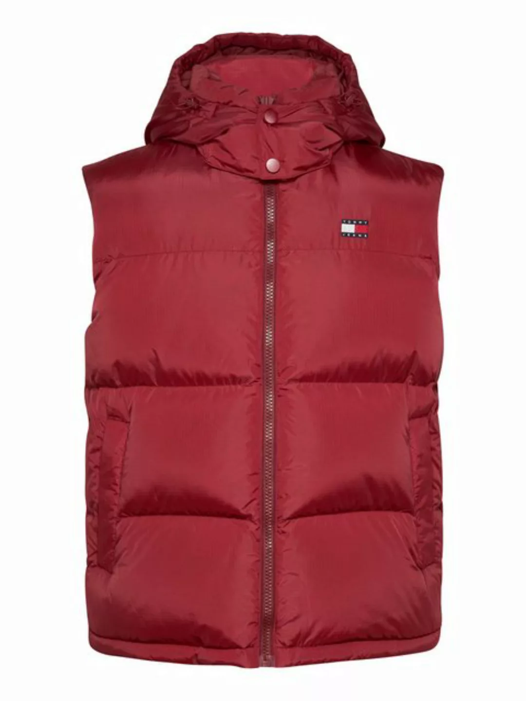 Tommy Jeans Steppweste TJM ALASKA VEST Abnehmbare Kapuze mit Kordelzug günstig online kaufen