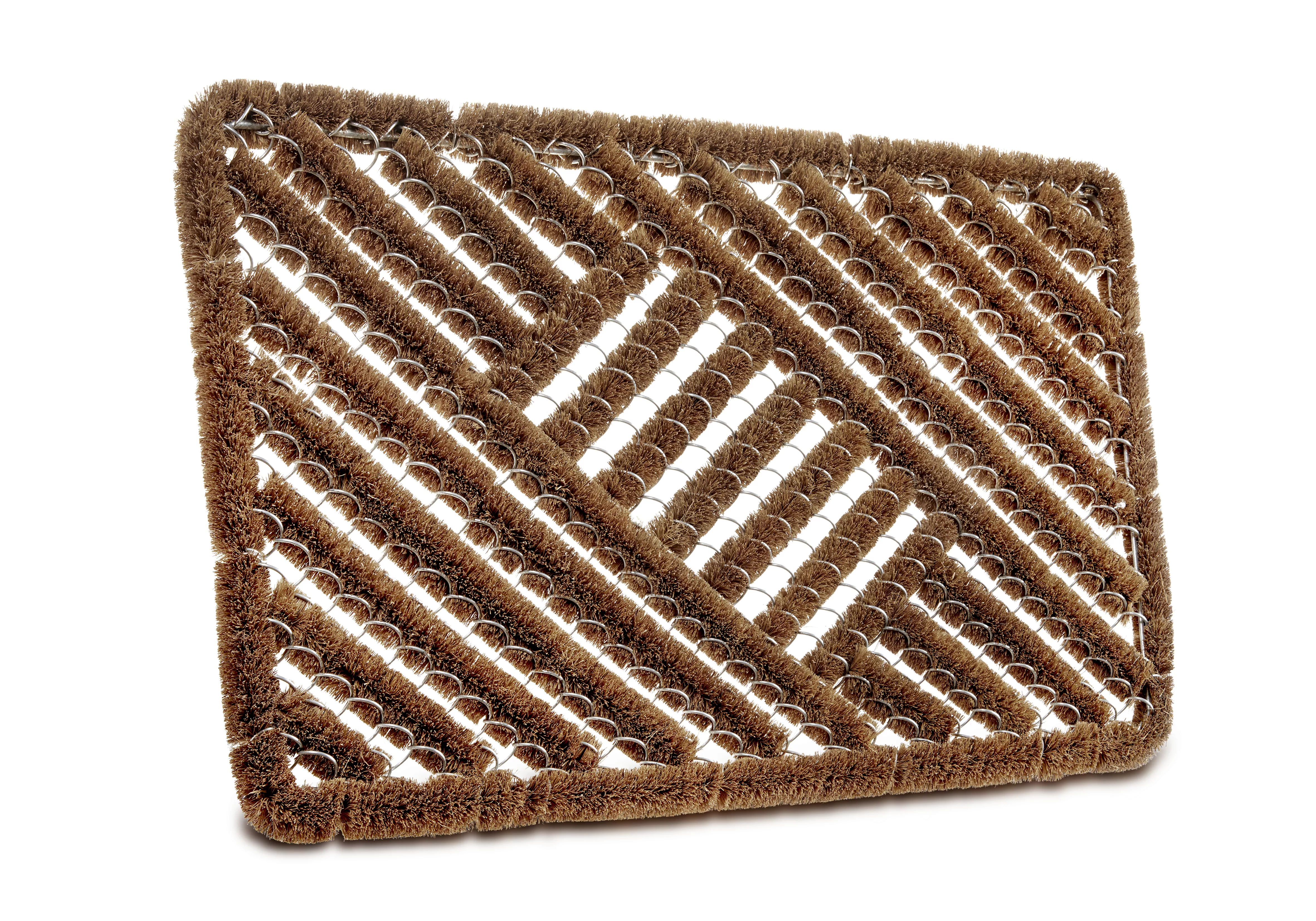 HANSE Home Fußmatte »Grid Brushes Mat«, rechteckig, Gitter, Robust, Bürsten günstig online kaufen