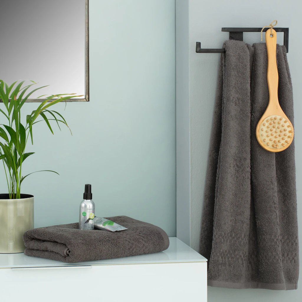 Home affaire Handtuch Set »Regona, Duschtücher (70x140cm), flauschig und we günstig online kaufen