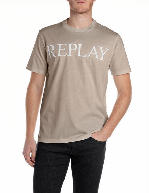 Replay T-Shirt mit Logo-Frontprint günstig online kaufen