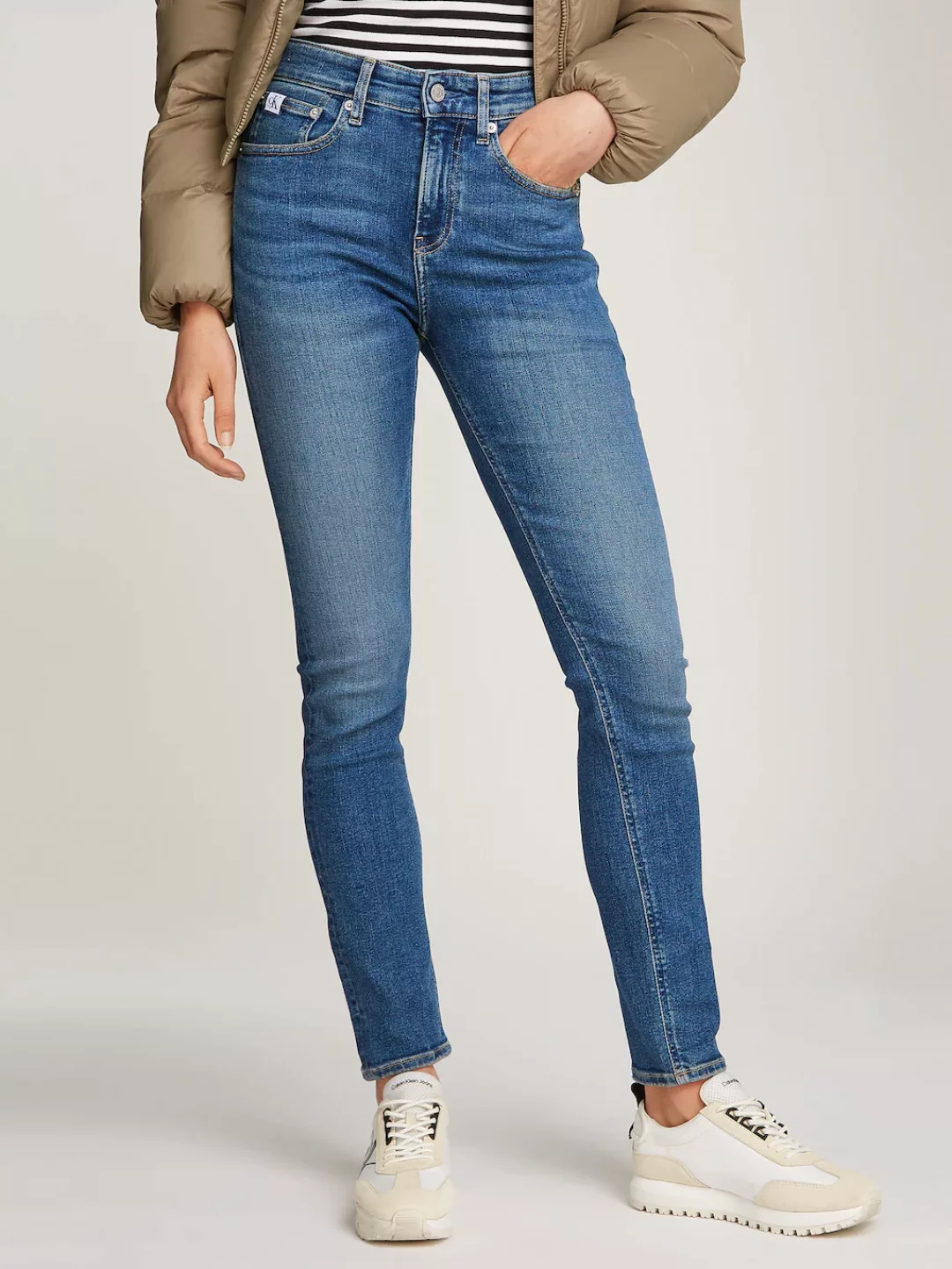 Calvin Klein Jeans Skinny-fit-Jeans SKINNY im 5-Pocket-Style günstig online kaufen