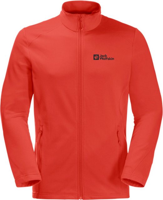 Jack Wolfskin Fleecejacke KOLBENBERG FZ M STRONG RED günstig online kaufen