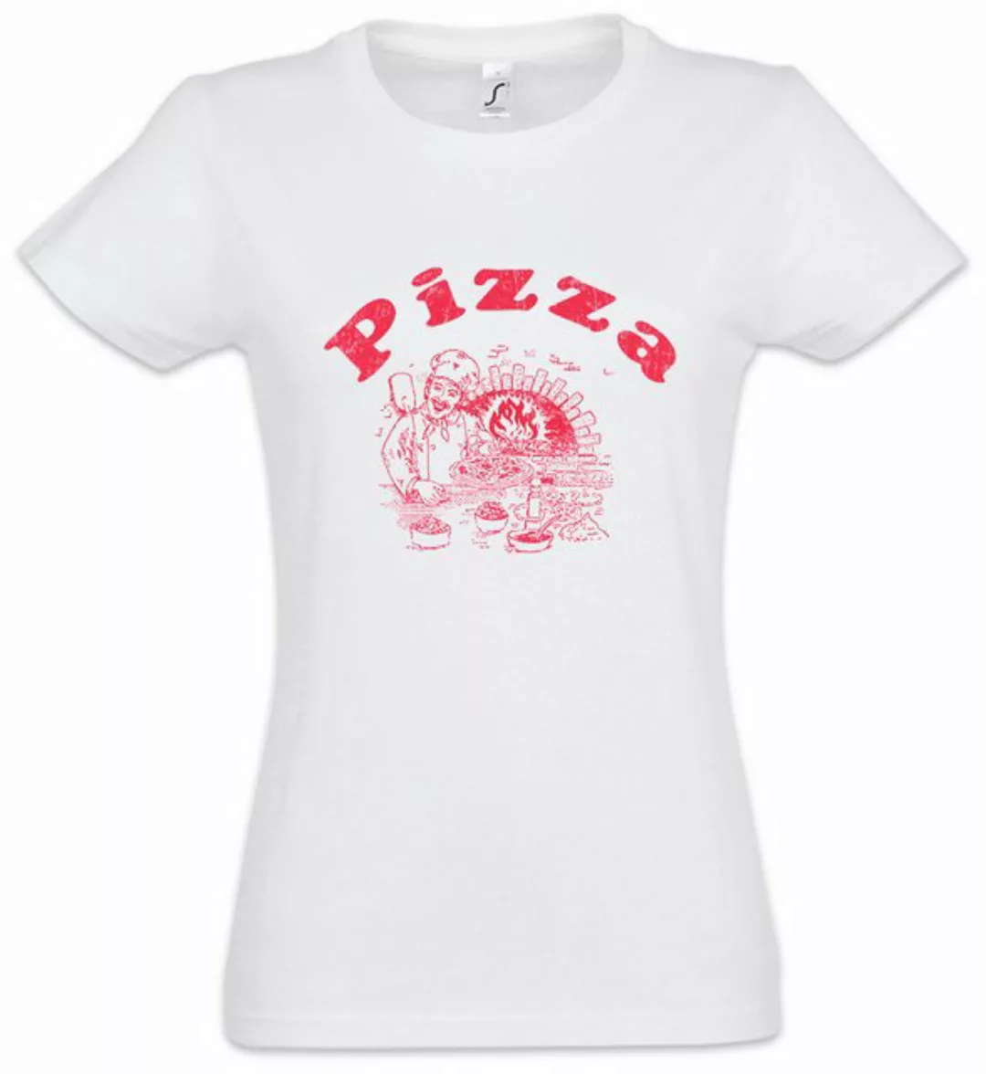 Urban Backwoods Print-Shirt Pizza Box II Damen T-Shirt Italia Fun Italien P günstig online kaufen