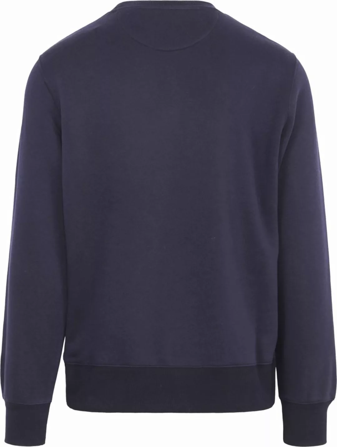 Gant Pullover Embossed Logo Navy - Größe XL günstig online kaufen