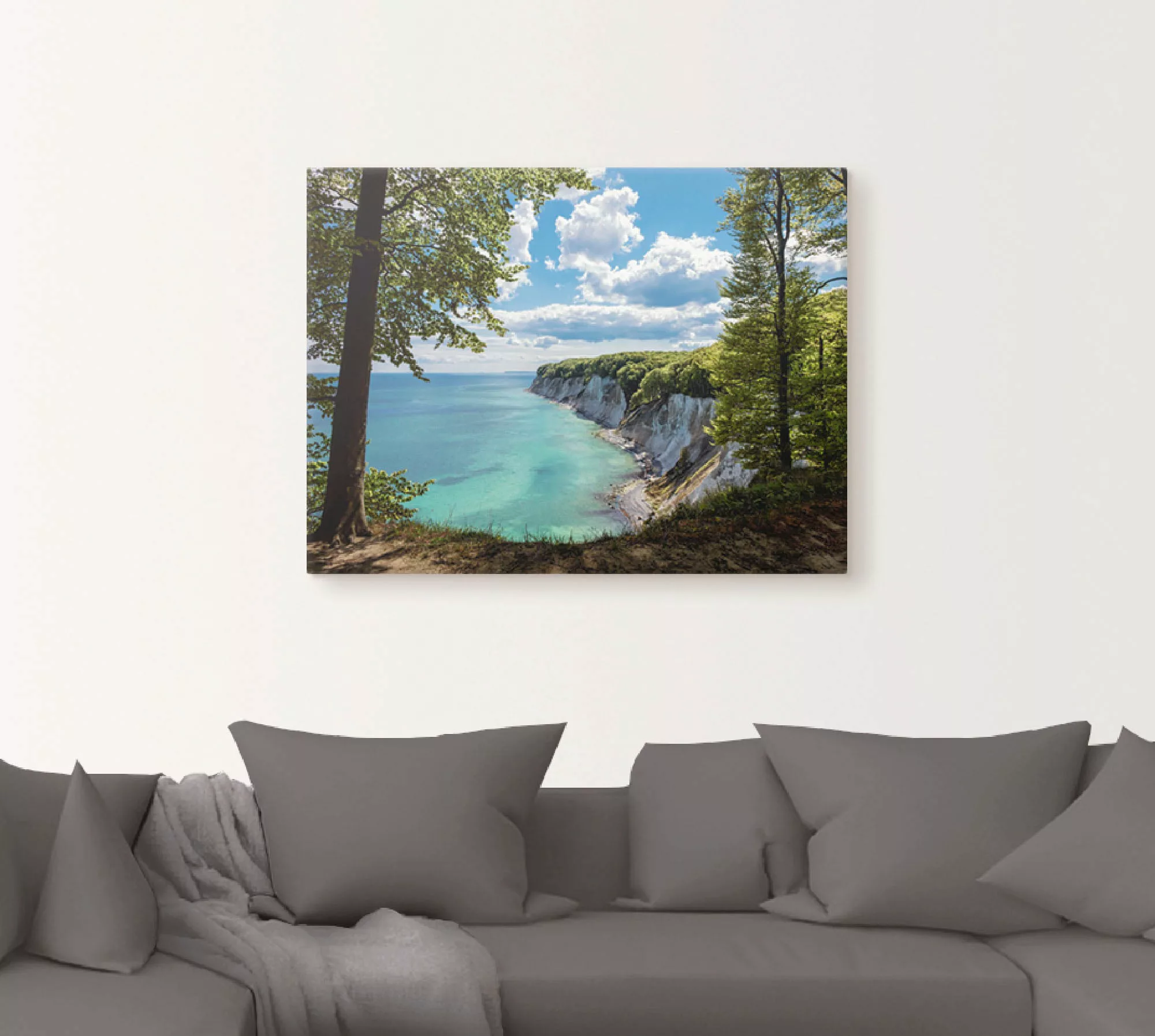 Artland Leinwandbild "Ostseeküste auf der Insel Rügen I", Küste, (1 St.), a günstig online kaufen