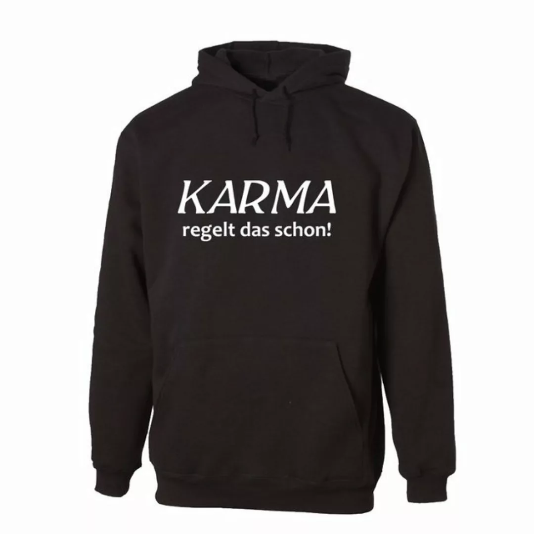 G-graphics Hoodie Karma regelt das schon! mit trendigem Frontprint, Aufdruc günstig online kaufen