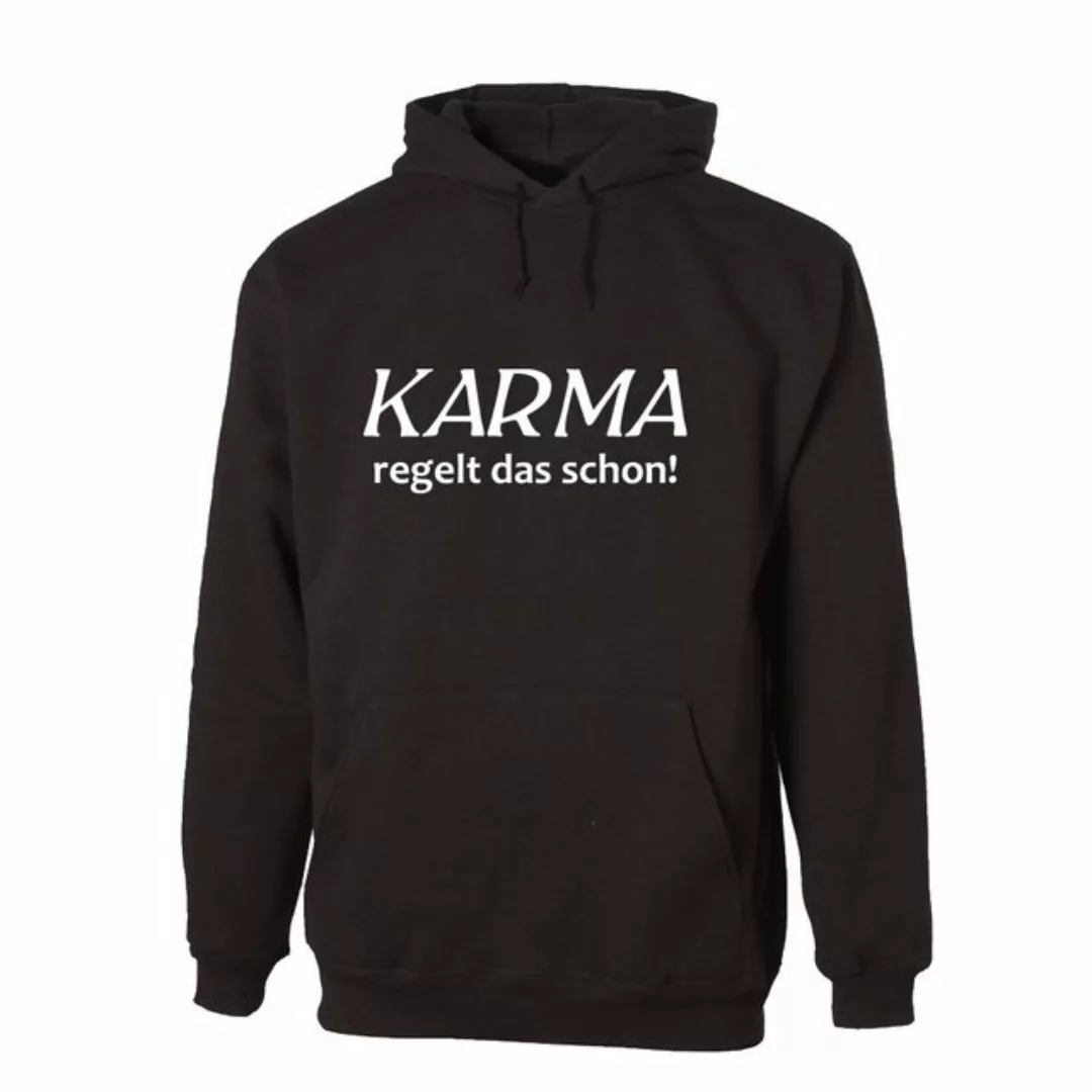 G-graphics Hoodie Karma regelt das schon! Unisex mit trendigem Frontprint m günstig online kaufen