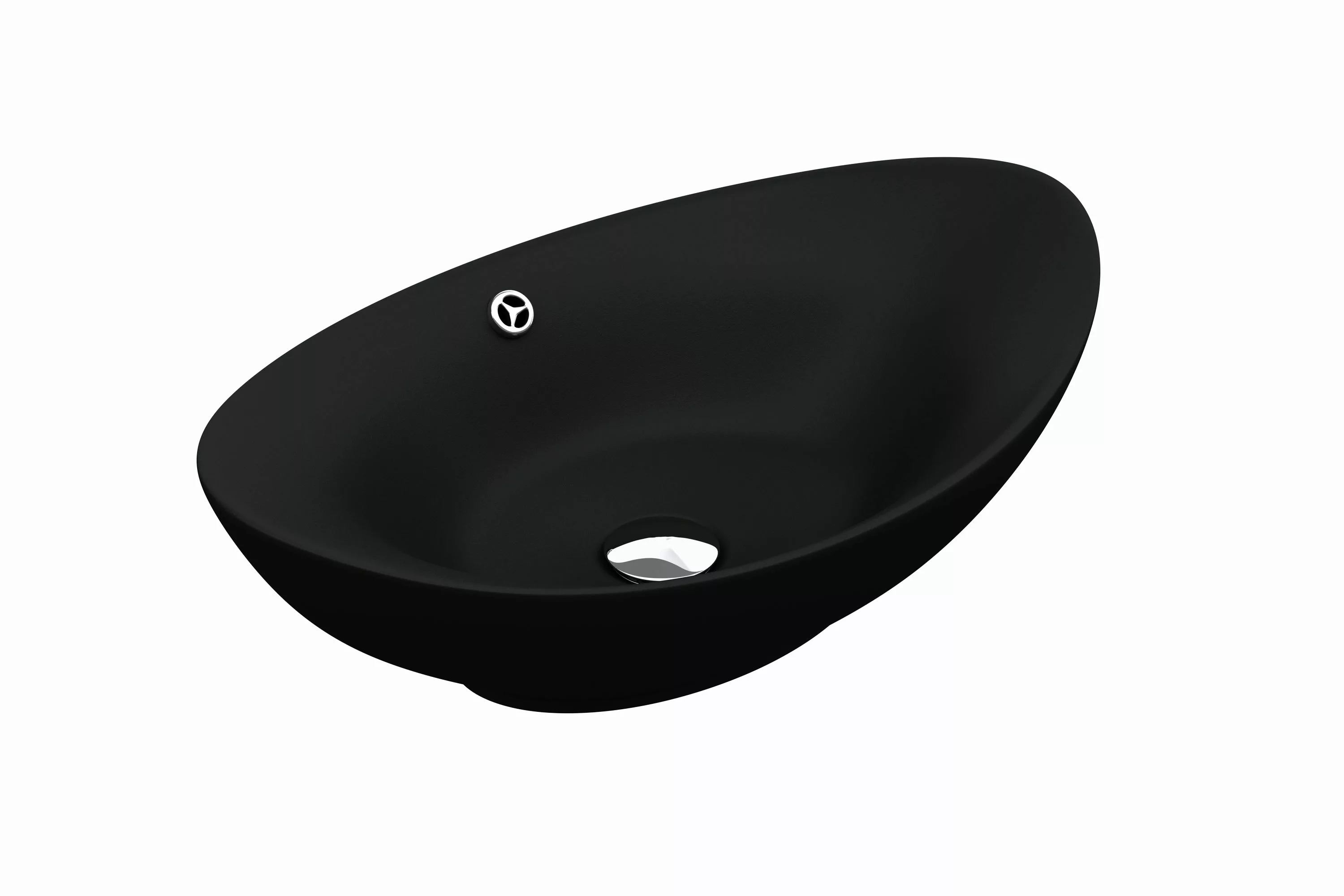 doporro Waschbecken keramik Aufsatzwaschbecken oval Waschtisch günstig online kaufen