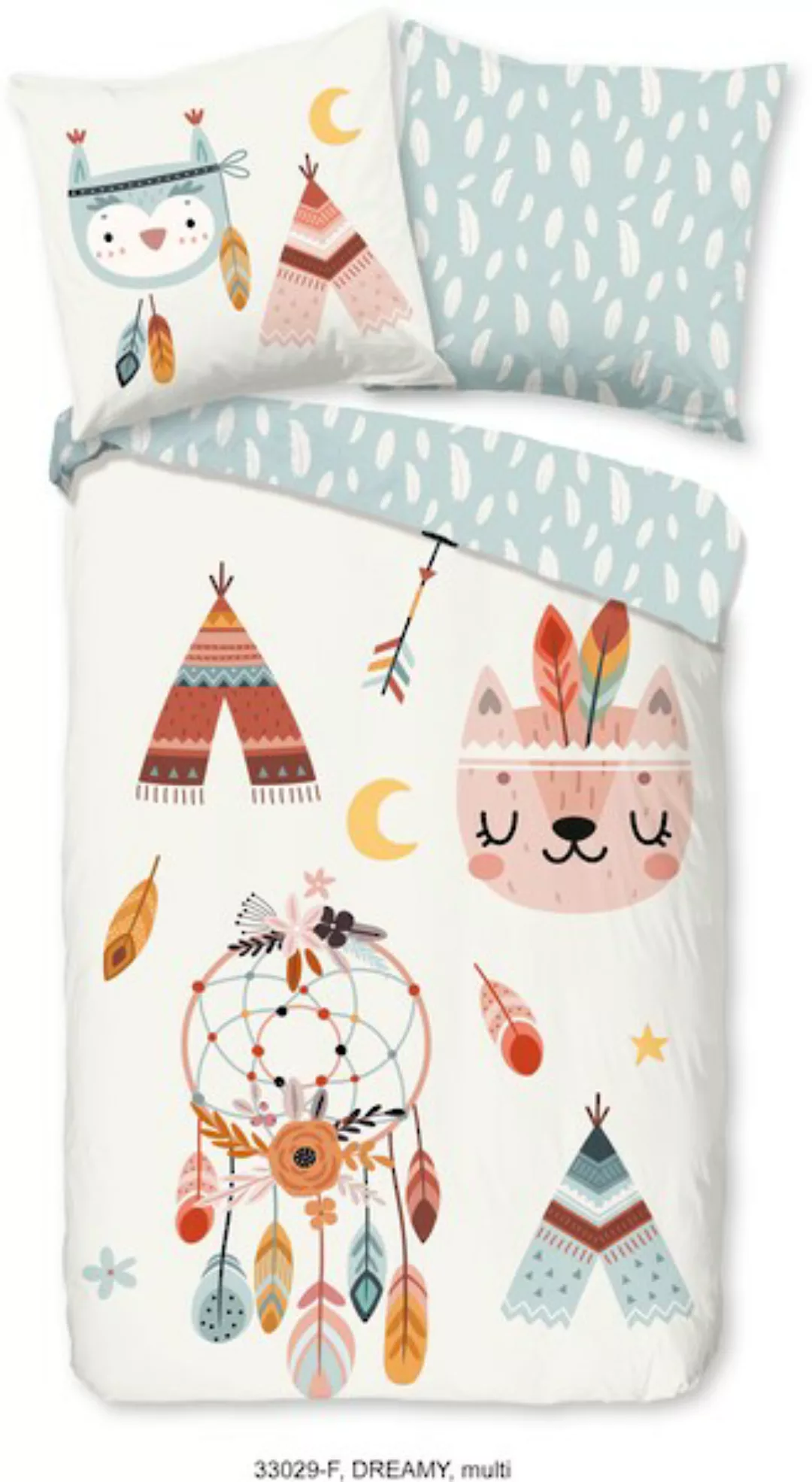 good morning Kinderbettwäsche »Dreamy«, Flanell, Biber, 135x200, Warm, Reiß günstig online kaufen