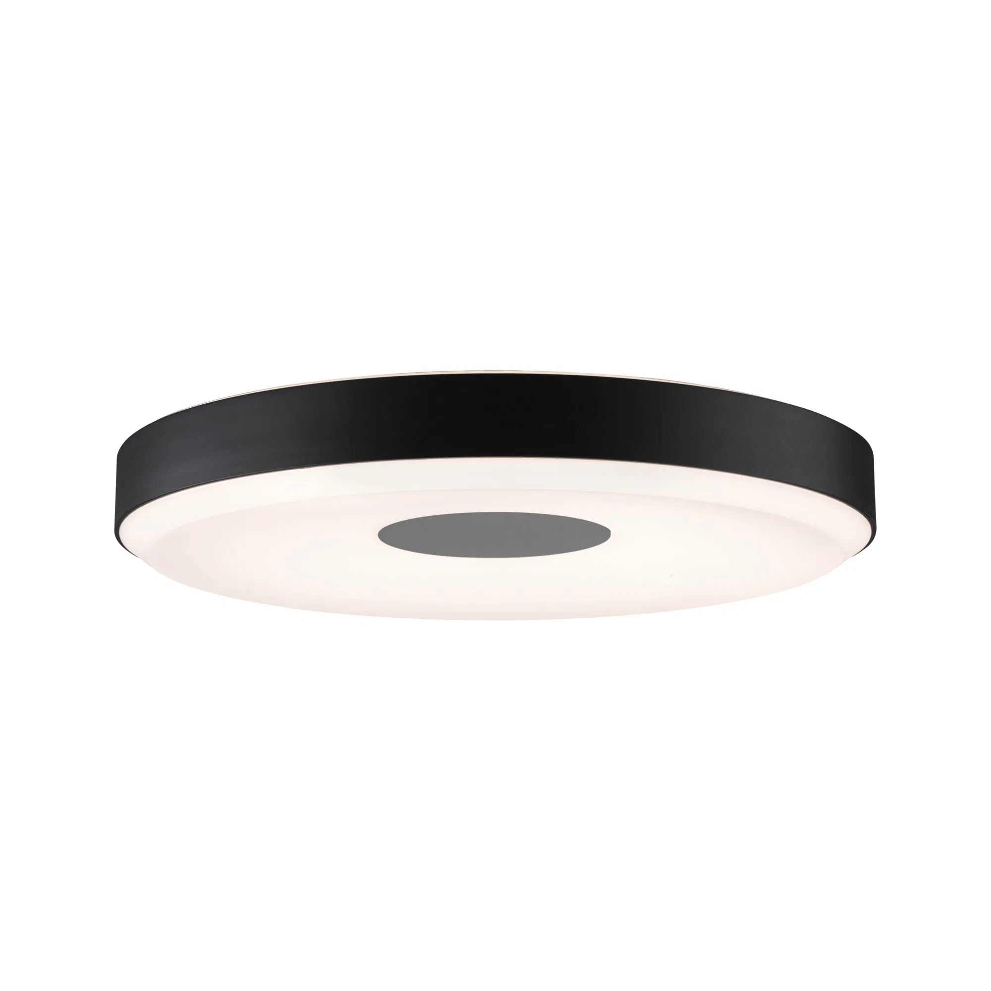 Paulmann Puric Pane II LED-Deckenlampe in Schwarz günstig online kaufen