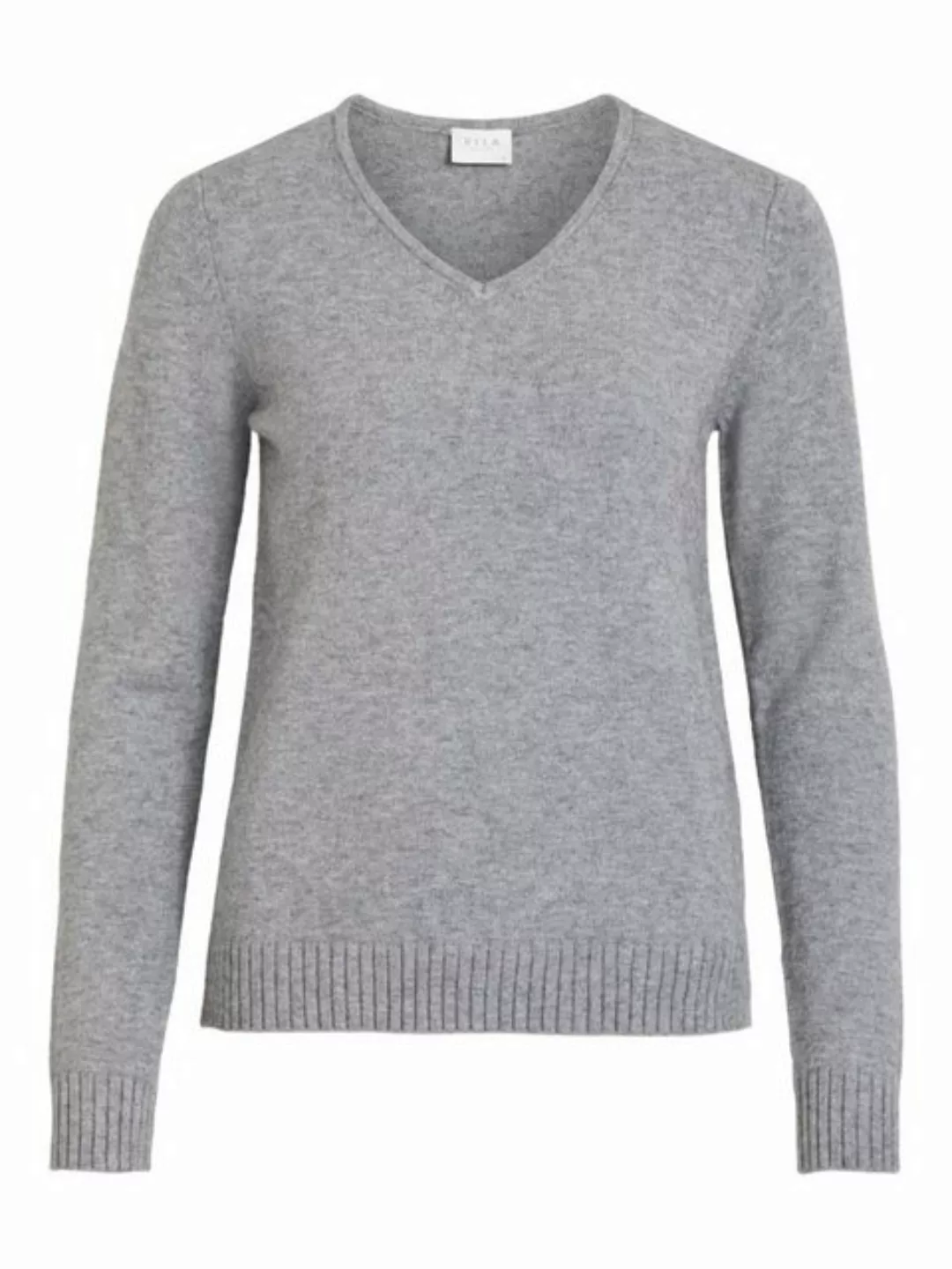 Vila V-Ausschnitt-Pullover "VIRIL V-NECK L/S KNIT TOP - NOOS" günstig online kaufen