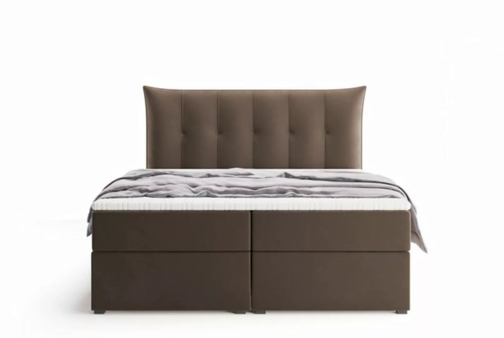 Labett Boxspringbett mit Bettkasten und H3/H4 Taschenfederkernmatratze PREM günstig online kaufen