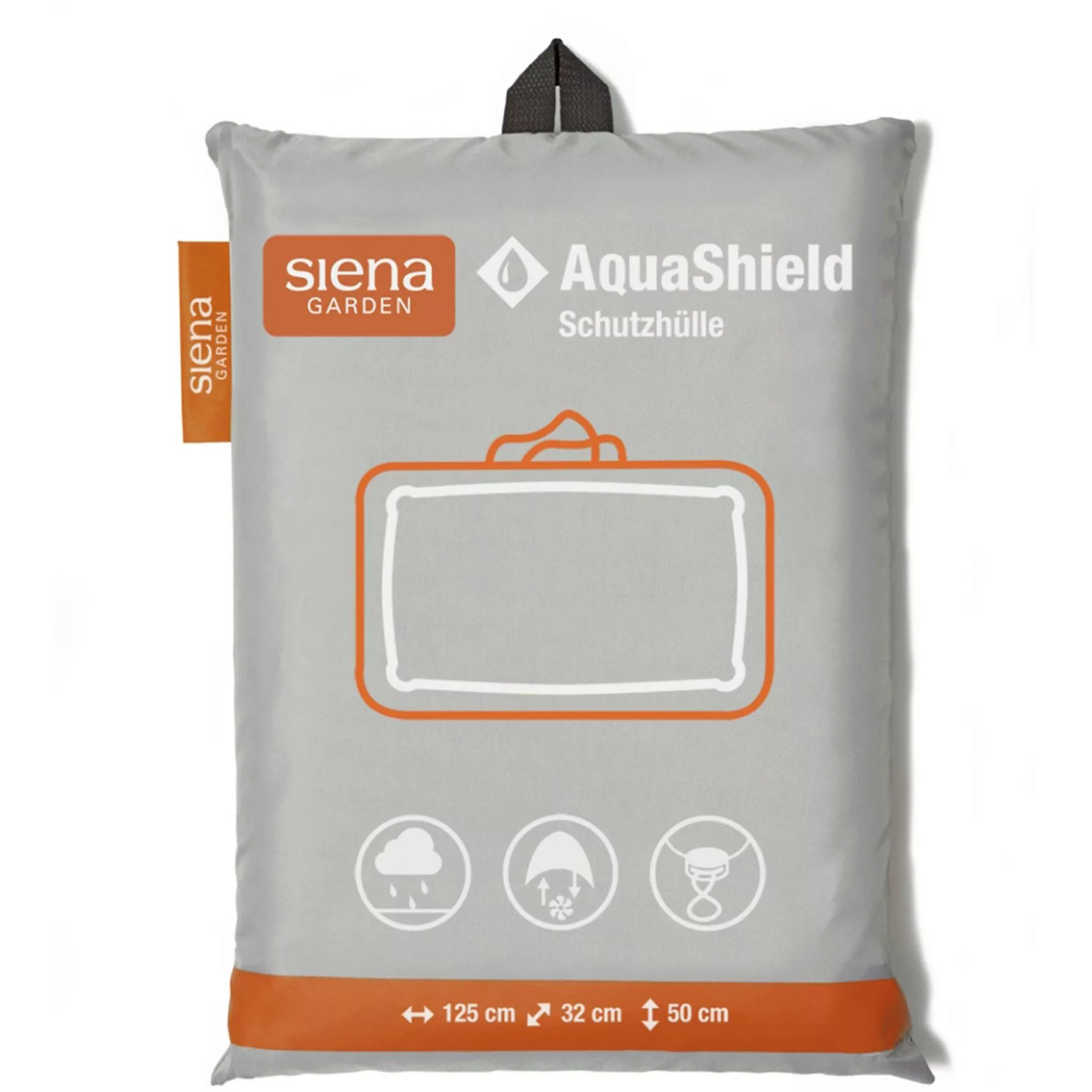 Siena Garden Gartenmöbel-Schutzhülle "AquaShield", Tragetasche 125x32x50 cm günstig online kaufen