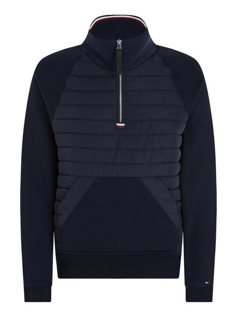 Tommy Hilfiger Sweatshirt MIX MEDIA HALF ZIP günstig online kaufen