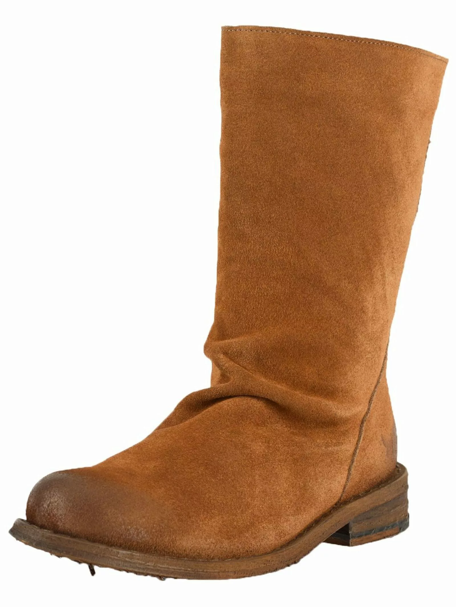 Felmini Wide Fit Stiefel Veloursleder Stiefel günstig online kaufen