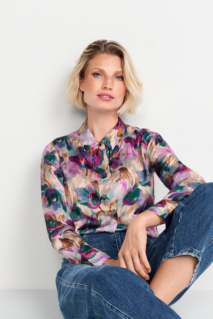 Rich & Royal Langarmbluse mit Blumenprint allover günstig online kaufen