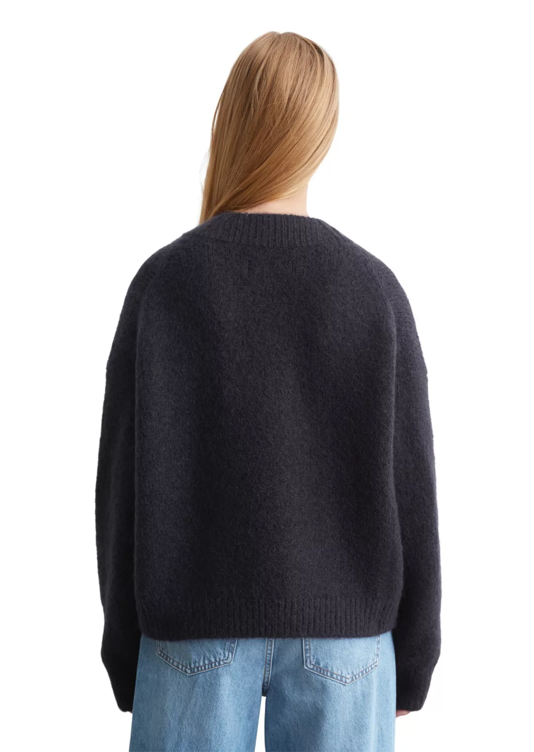 Marc OPolo DENIM Strickpullover "aus kuscheligem Schurwolle-Mohair-Mix" günstig online kaufen