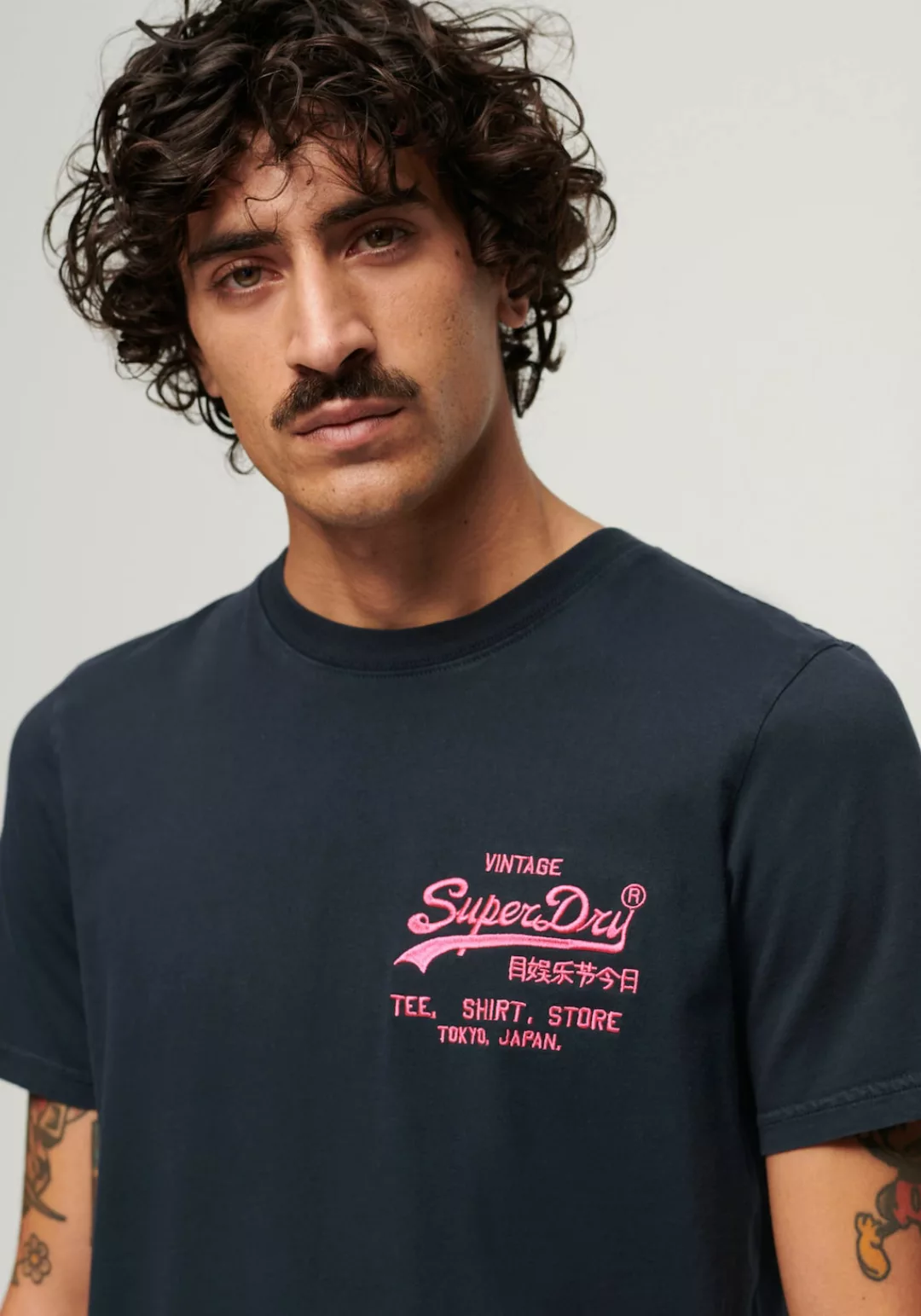 Superdry Print-Shirt SD-NEON VL T SHIRT günstig online kaufen