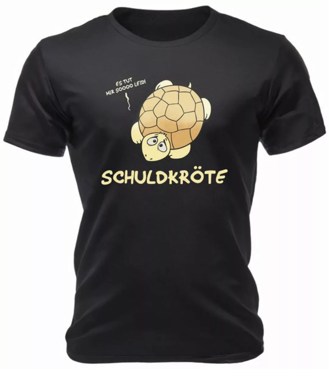 RAHMENLOS® T-Shirt zur Entschuldigung: Schuldkröte - es tut mir sooo leid! günstig online kaufen