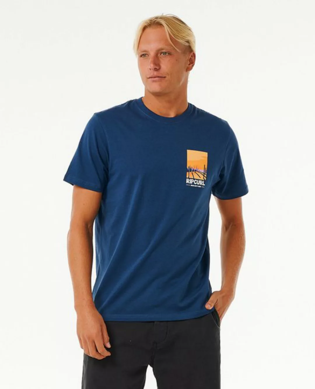 Rip Curl Print-Shirt Keep On Trucking Kurzärmliges T-Shirt günstig online kaufen