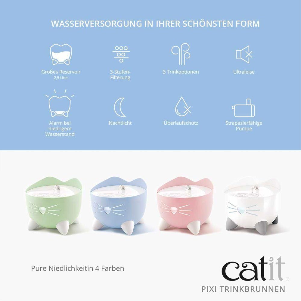 Catit Trinkbrunnen PIXI Trinkbrunnen - weiß günstig online kaufen