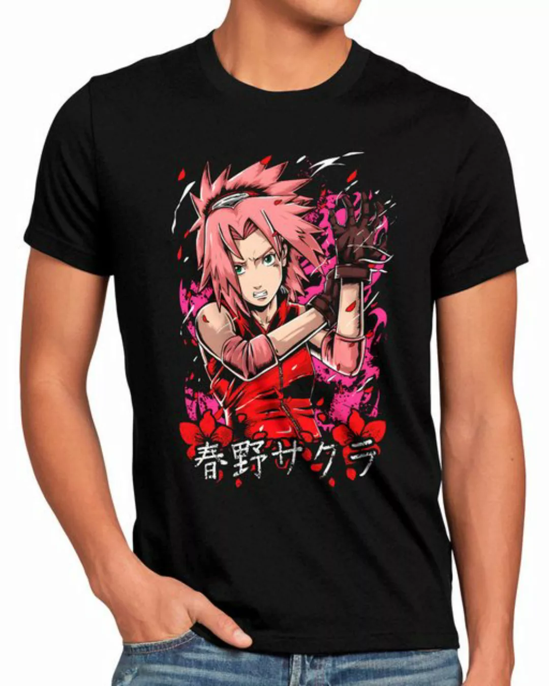 style3 Print-Shirt Herren T-Shirt Haruno Rage kakashi sasuke hatake kage na günstig online kaufen