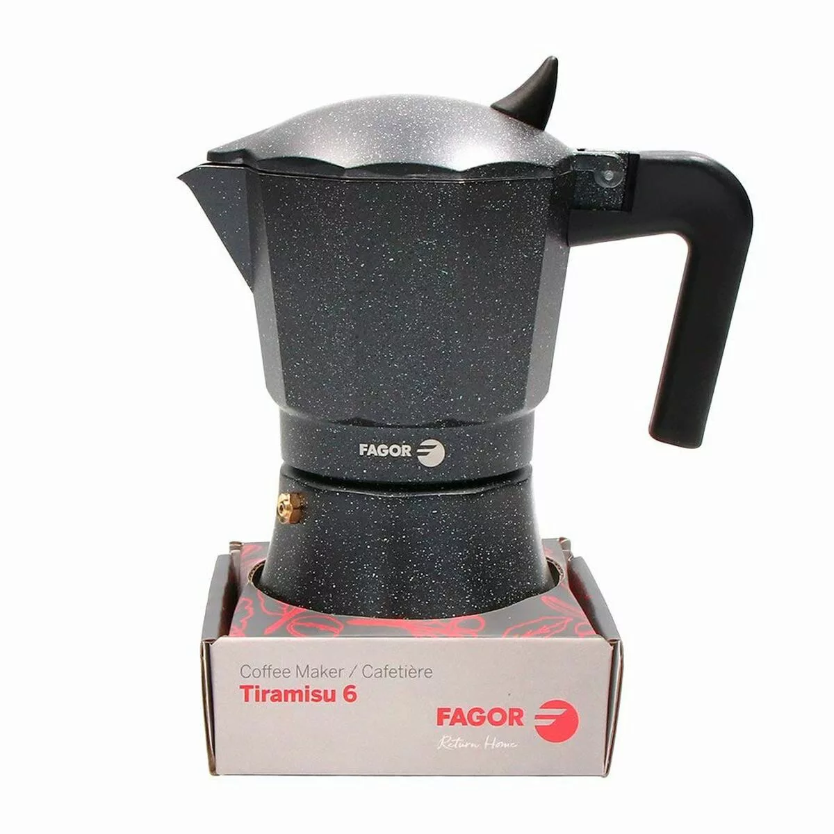Italienische Kaffeemaschine Fagor Tiramisu Aluminium (6 Tassen) günstig online kaufen