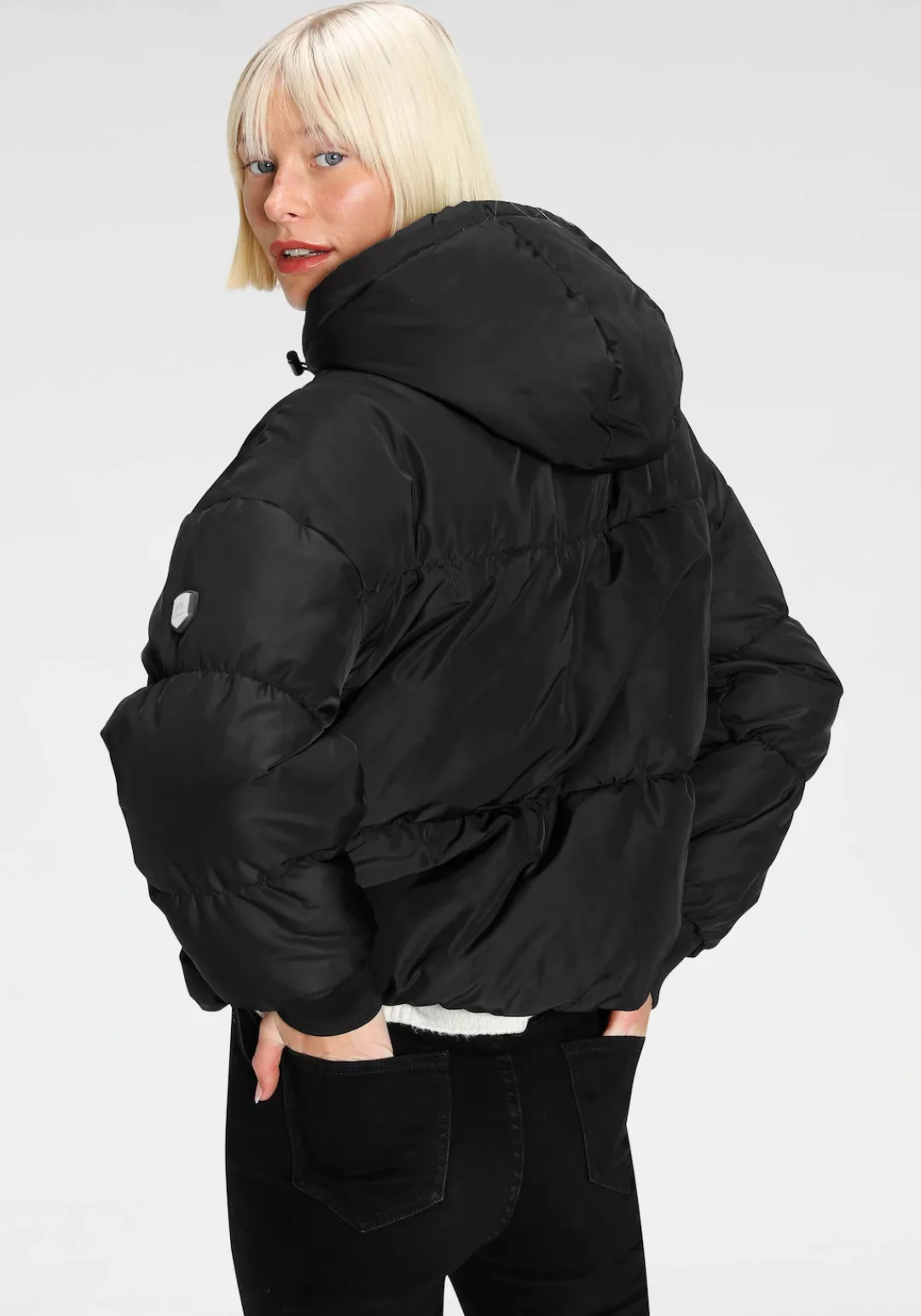 ALPENBLITZ Steppjacke "Gifu", mit Kapuze, in Puffer-oversized Schnitt günstig online kaufen