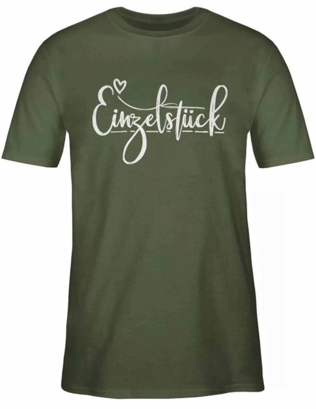 Shirtracer T-Shirt Einzelstück mit Herz Valentinstag Partner Liebe günstig online kaufen