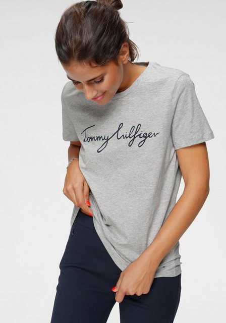 Tommy Hilfiger T-Shirt "HERITAGE CREW NECK GRAPHIC TEE", mit Tommy Hilfiger günstig online kaufen