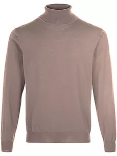 Rollkragen-Pullover Peter Hahn beige günstig online kaufen