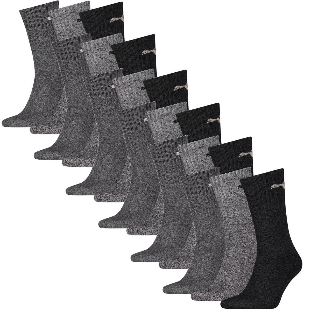 Puma Basic Socken Unisex Crew Socken - 3er Pack günstig online kaufen