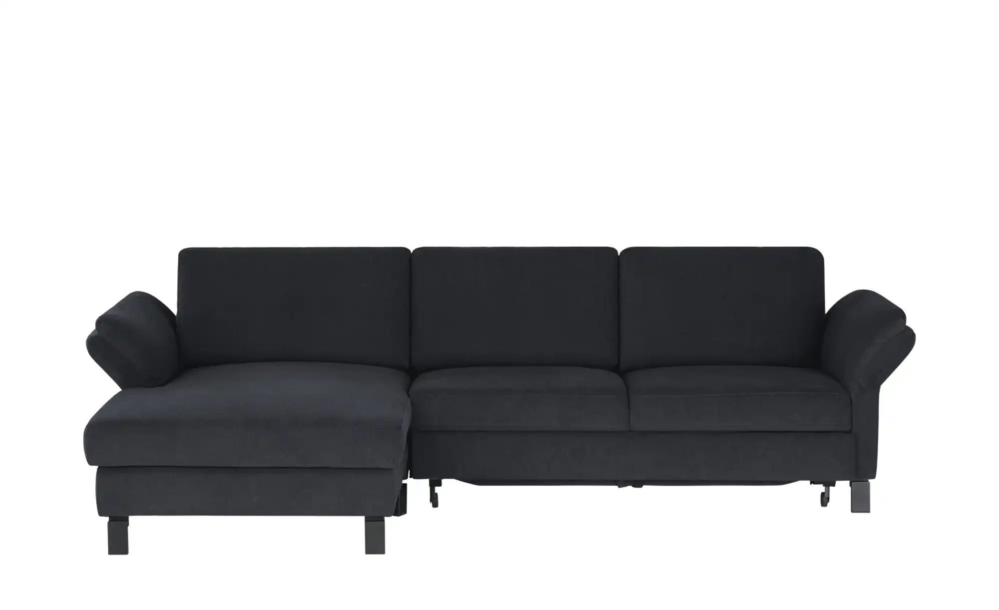 Ecksofa  Medium ¦ schwarz ¦ Maße (cm): B: 250 H: 78 T: 162 Polstermöbel > S günstig online kaufen