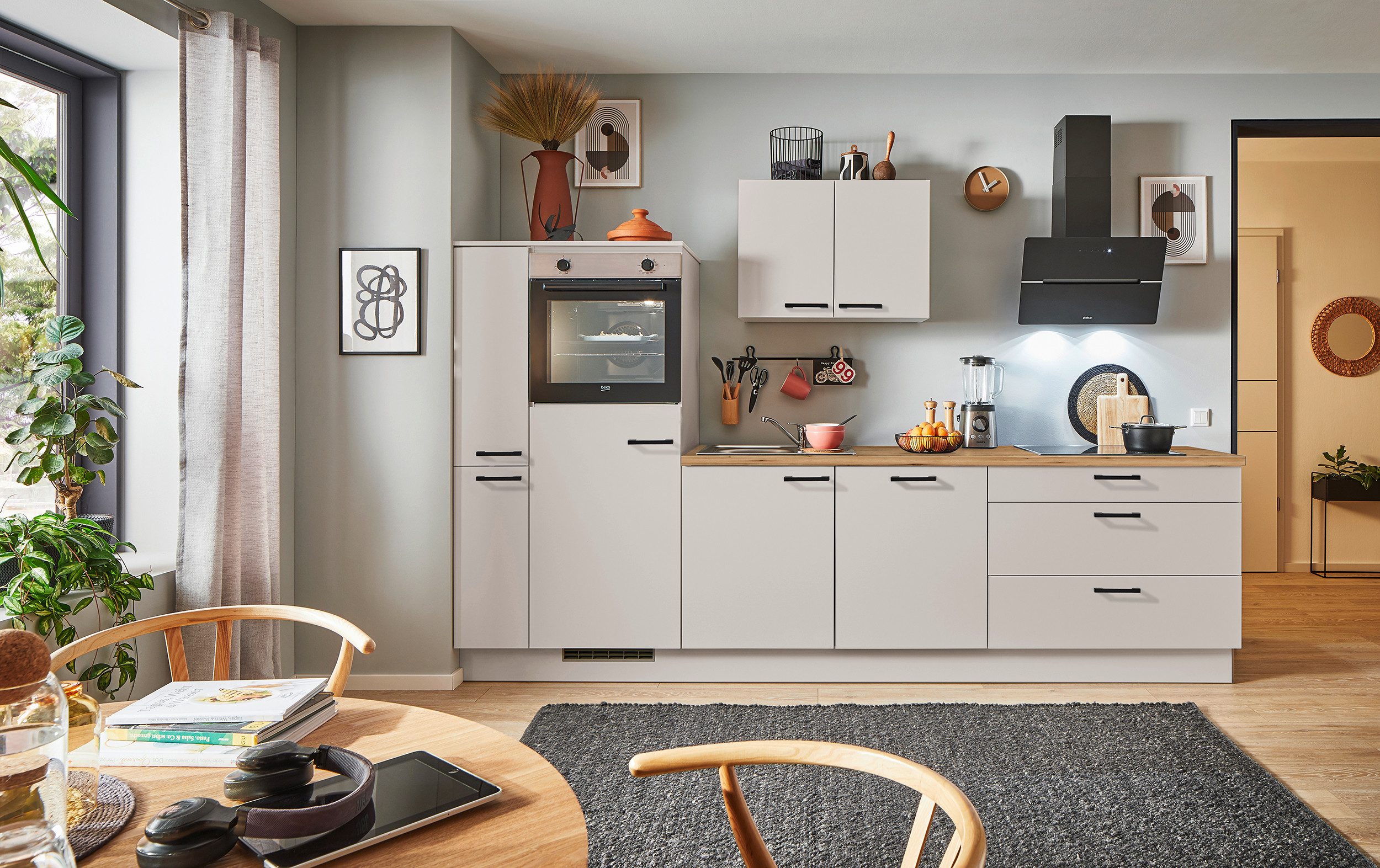 pino Küchenzeile Stockholm, individuell anpassbar, gratis günstig online kaufen