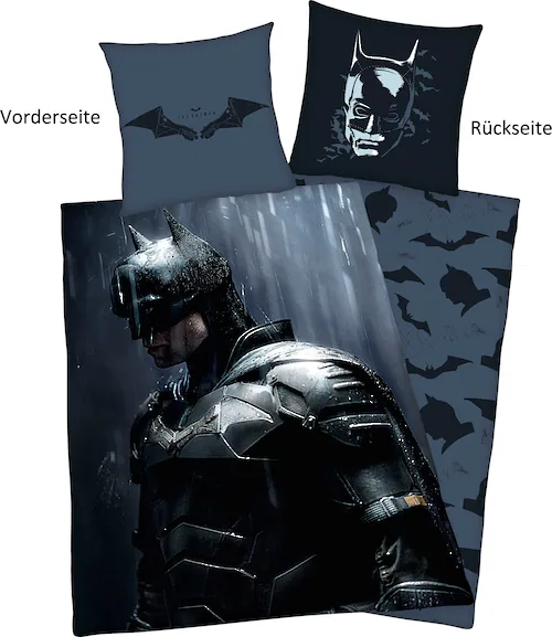 Batman Wendebettwäsche »Batman«, mit tollem Motiv günstig online kaufen