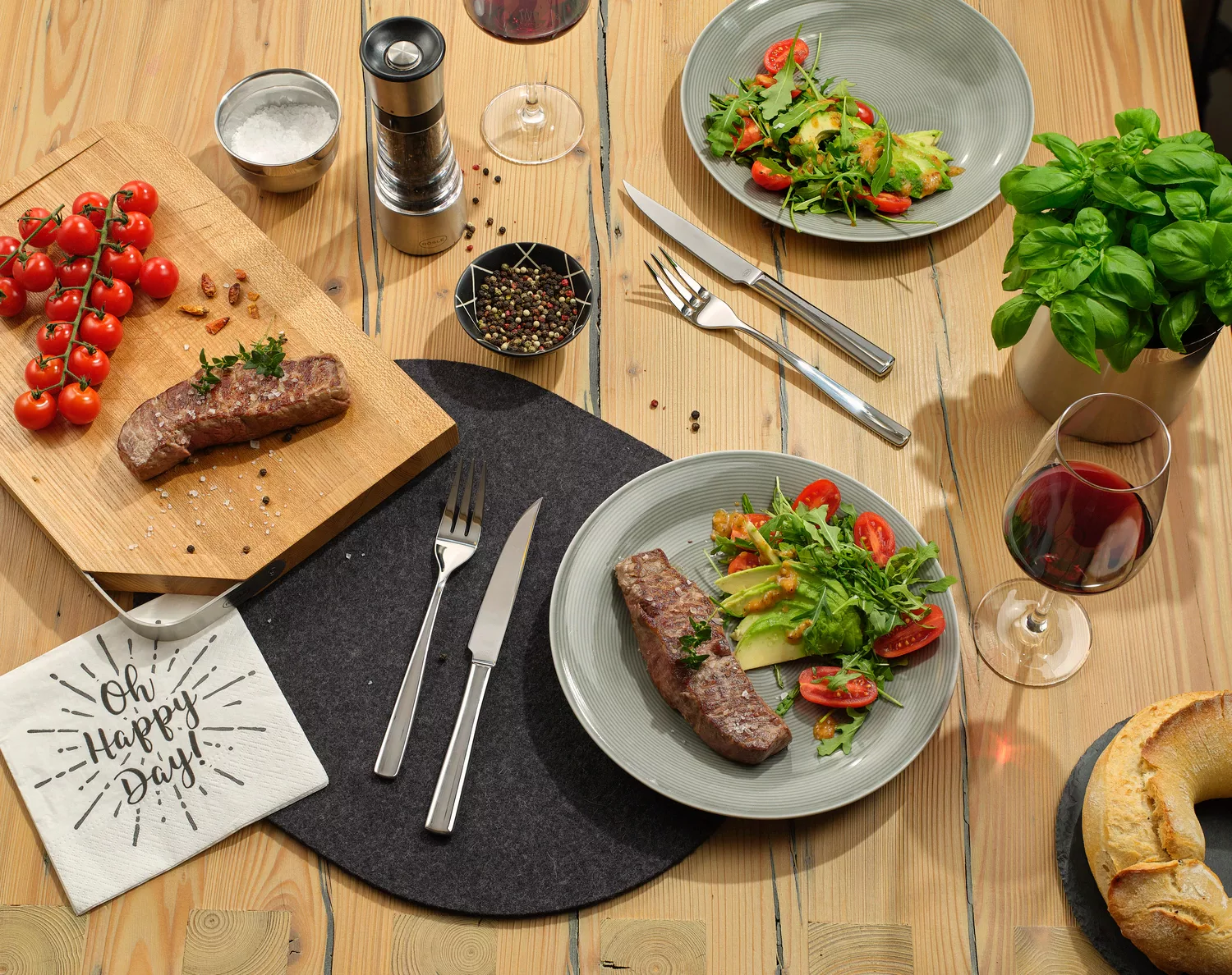 RÖSLE Steakbesteck »ELEGANCE«, (Set, 12 tlg.) günstig online kaufen