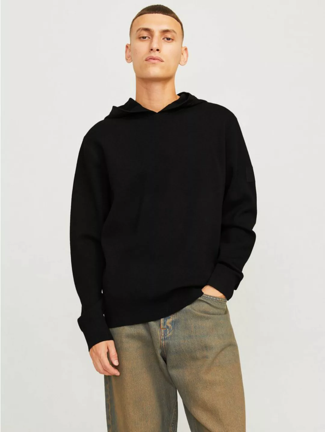 Jack & Jones Kapuzenpullover JCOAERO KNIT HOOD SN günstig online kaufen