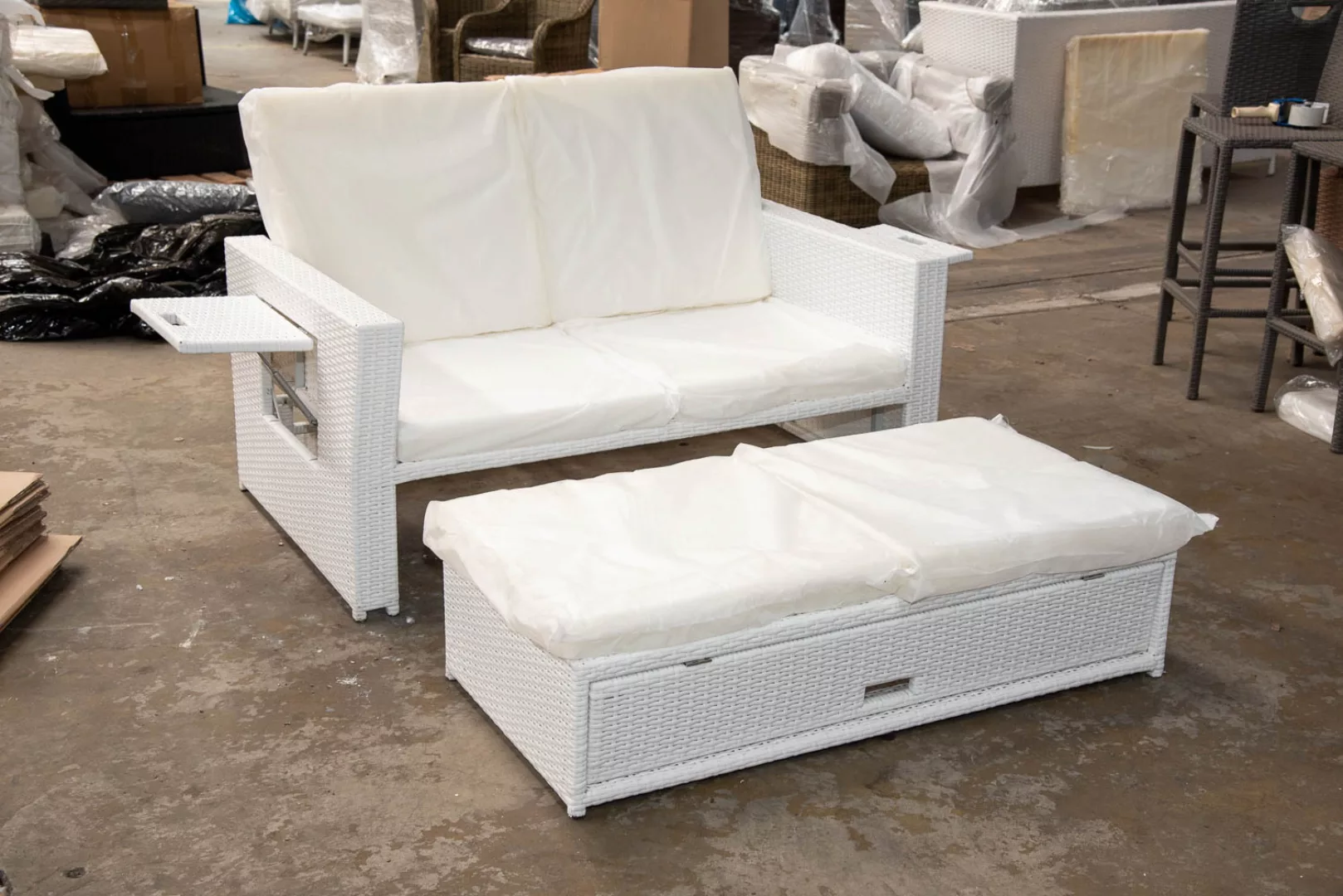 #HBM 2600: Sofa Ancona-weiß günstig online kaufen