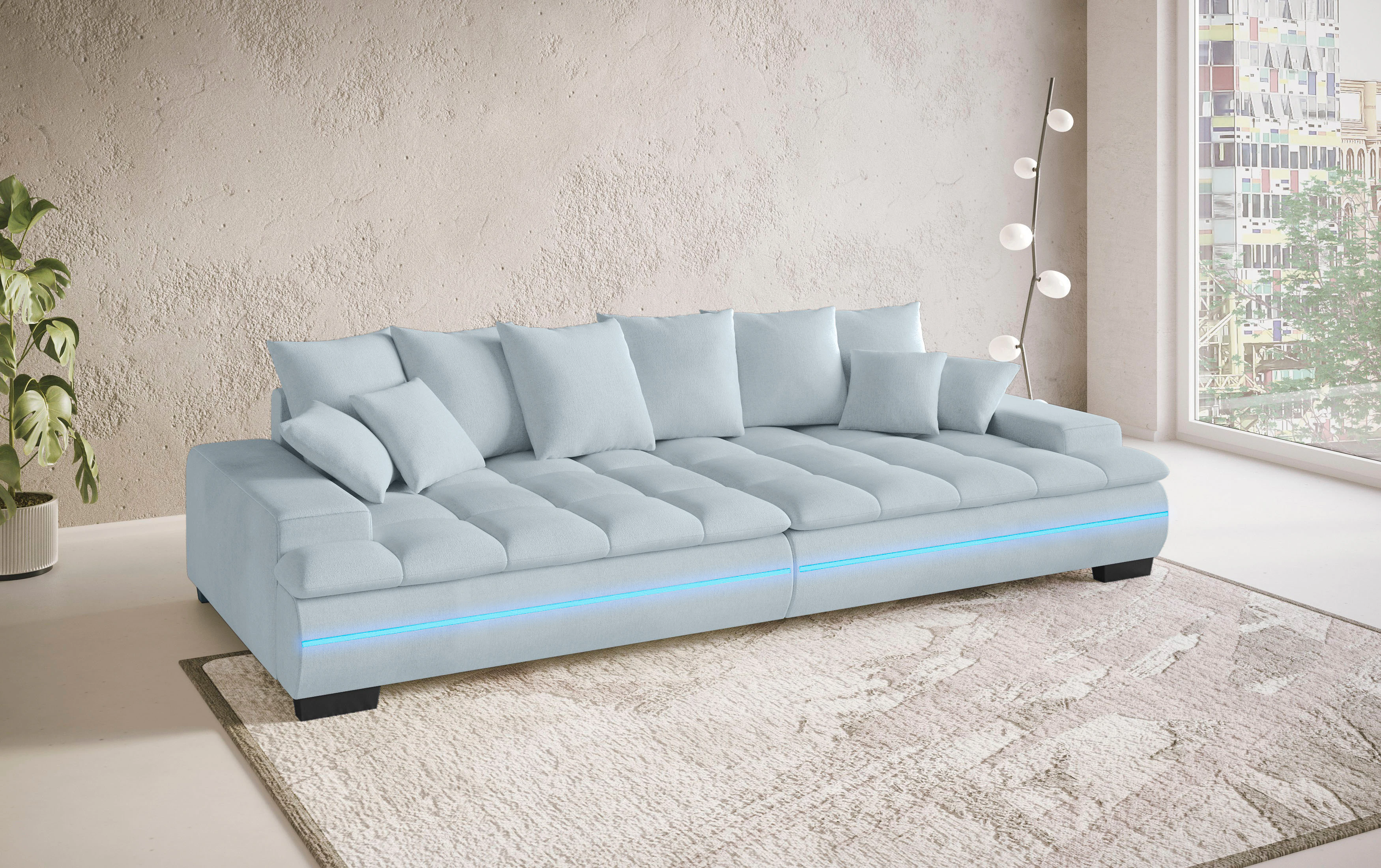 INOSIGN Big-Sofa "Haiti", wahlweise mit Kaltschaum (140kg Belastung/Sitz) u günstig online kaufen