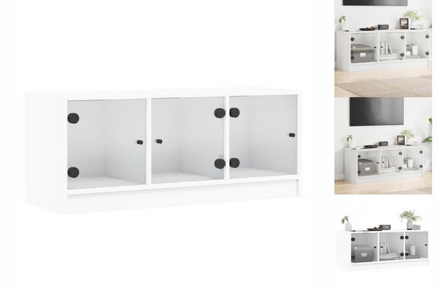 vidaXL TV-Schrank TV Schrank Fernsehschrank Lowboard Regal Sideboard mit Gl günstig online kaufen