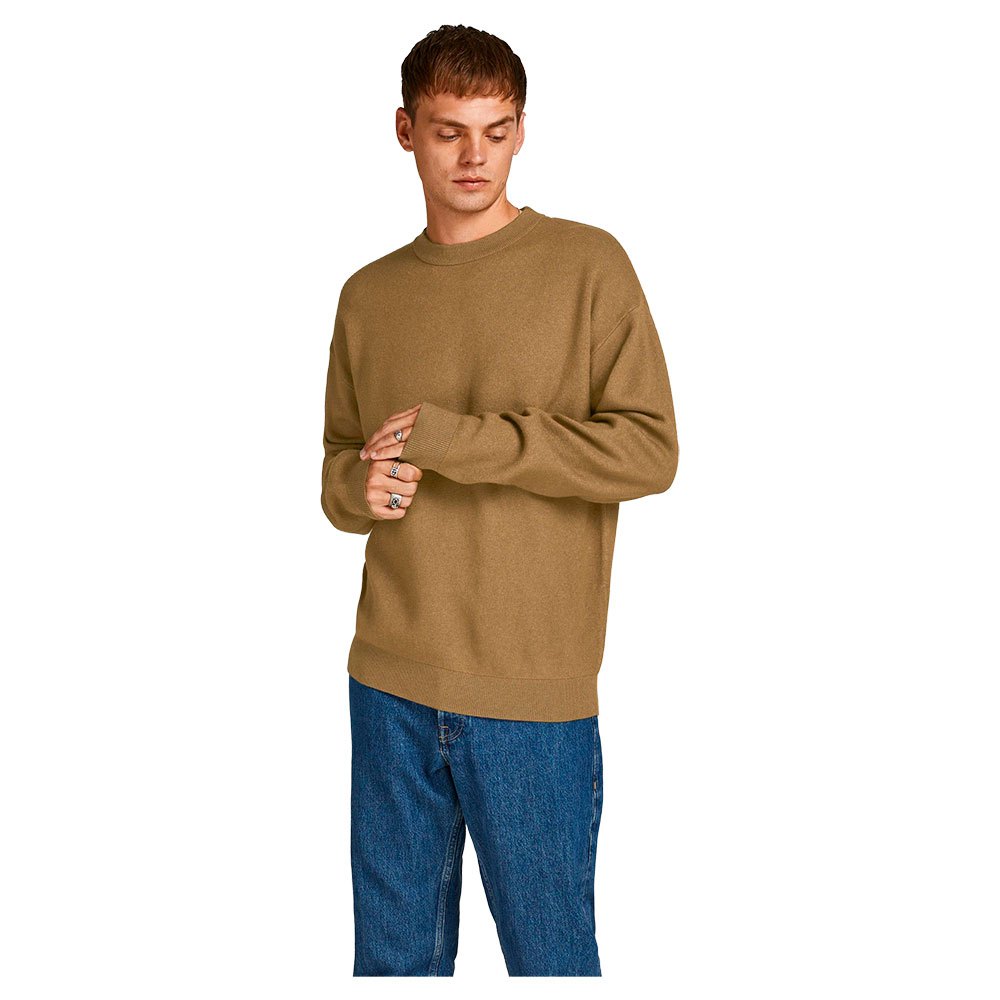 Jack & Jones Keegan Rundhalsausschnitt Pullover L Malt Ball günstig online kaufen