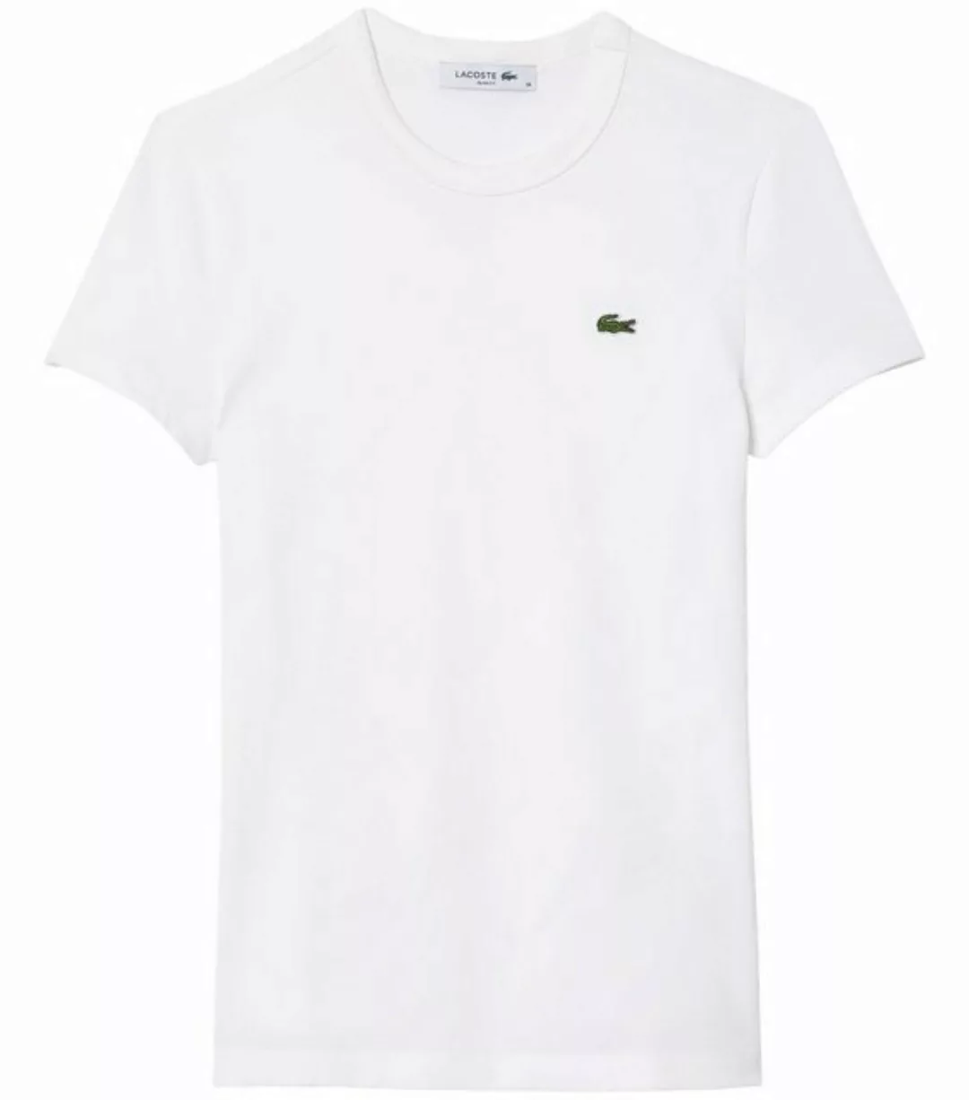 Lacoste T-Shirt Damen T-Shirt Slim Fit Kurzarm (1-tlg) günstig online kaufen